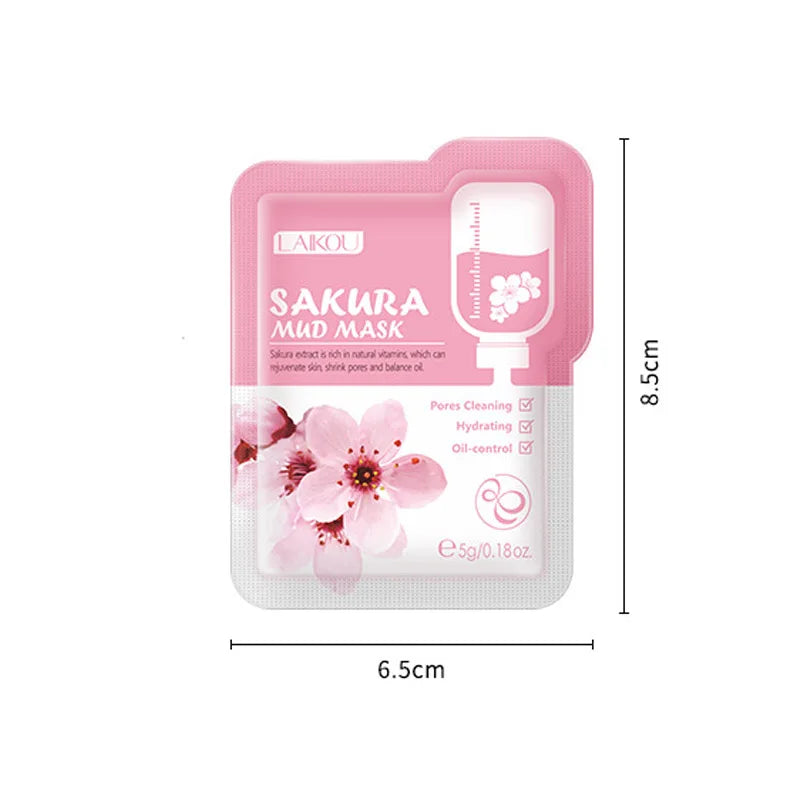 LAIKOU Japan Sakura Mud Face Mask
