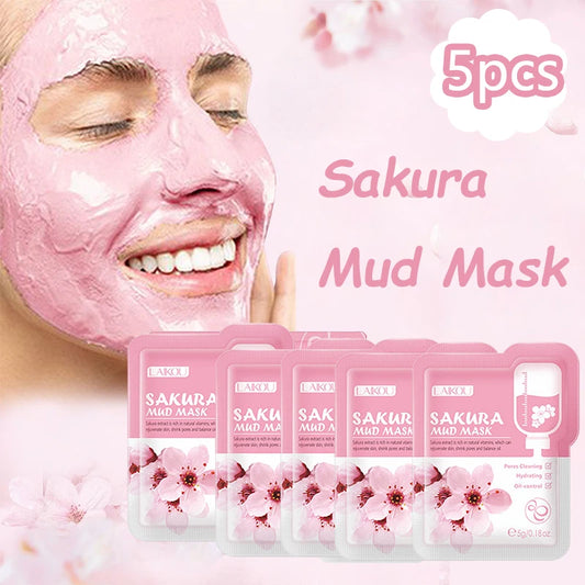 LAIKOU Japan Sakura Mud Face Mask