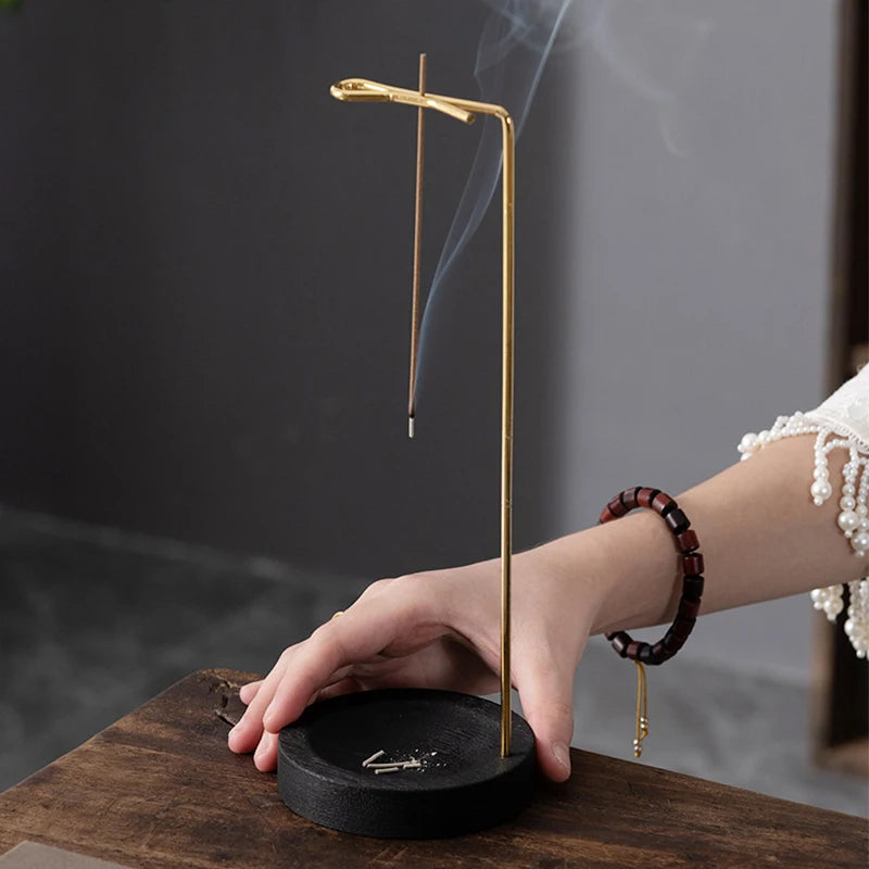 Wooden Incense Burner Stand