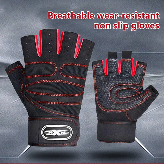 Half Finger Cycling Fitness Gloves