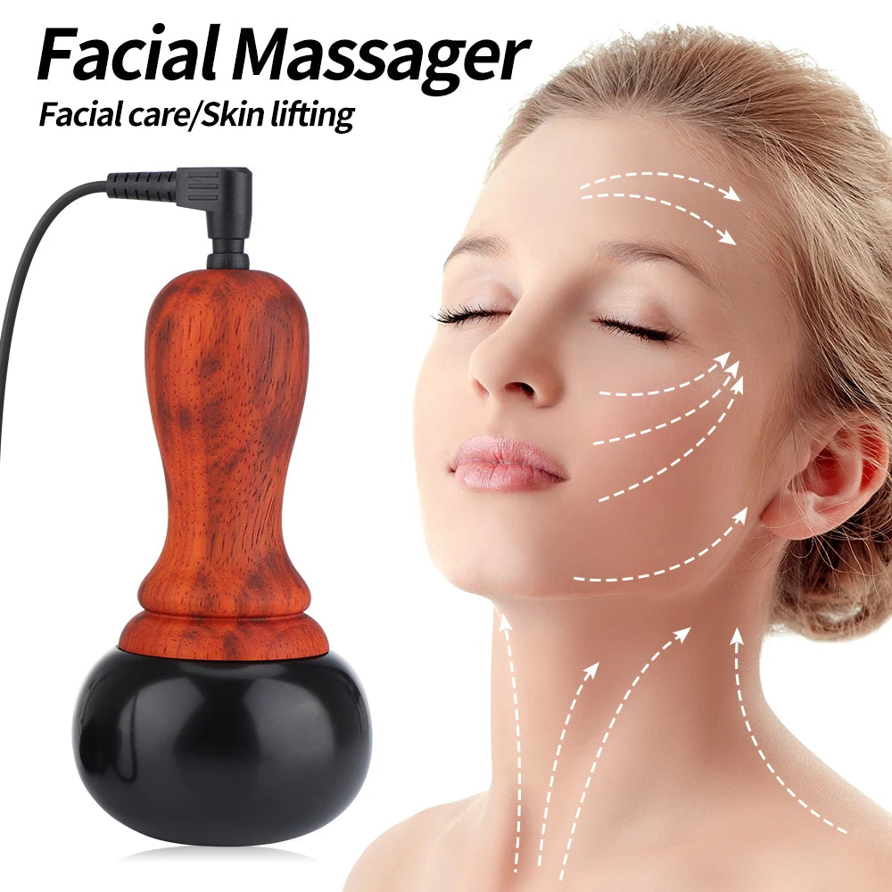 Hot Stone Electric Gua Sha Massager