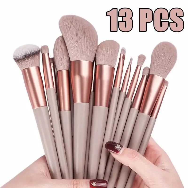 Soft Fluffy Makeup Brushes Set