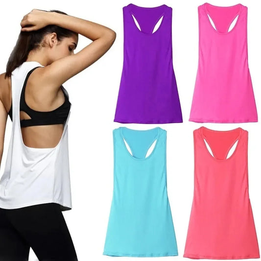 Overshirt Women's Fitness Sports Tank Top