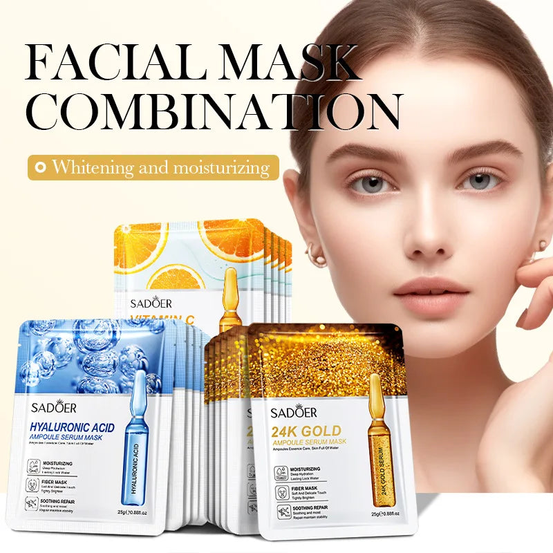 Hyaluronic Acid 24K Face Mask