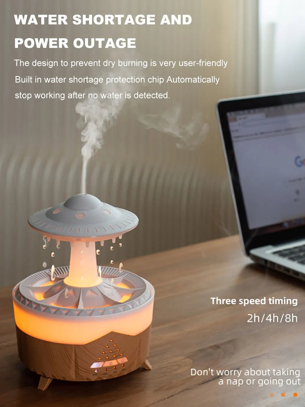 Aierwill Air Humidifier  Diffusers Mist Maker